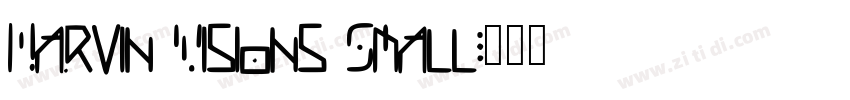 Marvin Visions Small字体转换